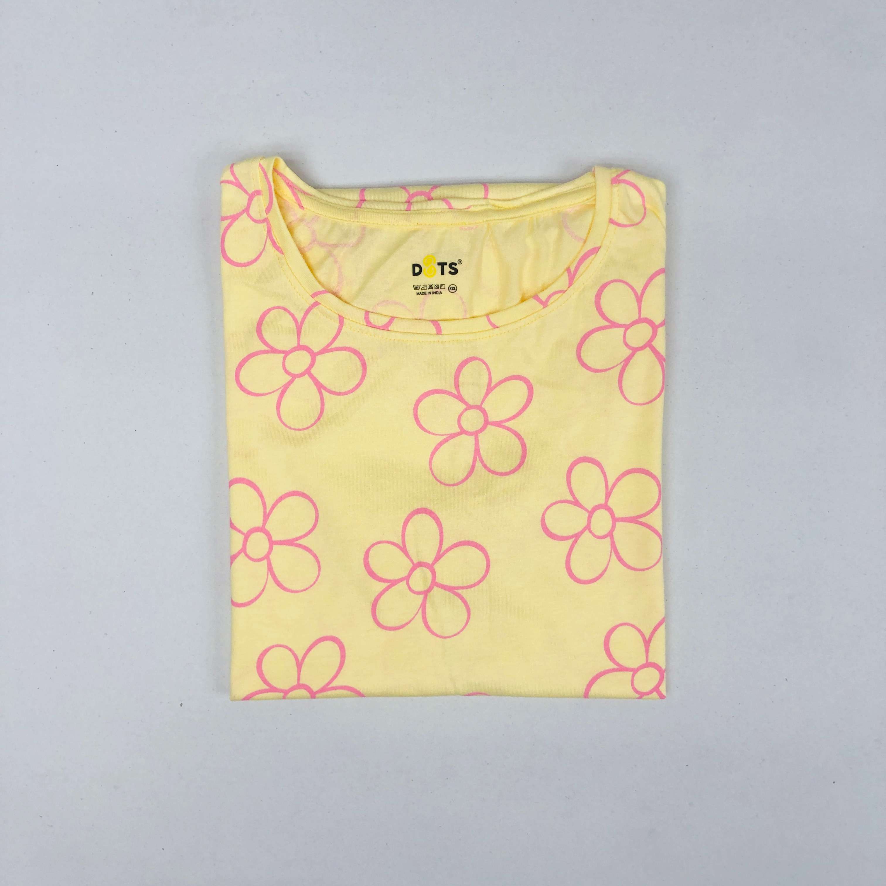 Dots Ladies Printed T-Shirt