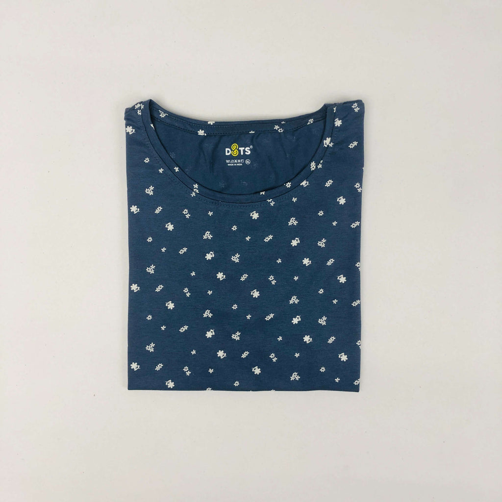 Dots Ladies Printed T-Shirt