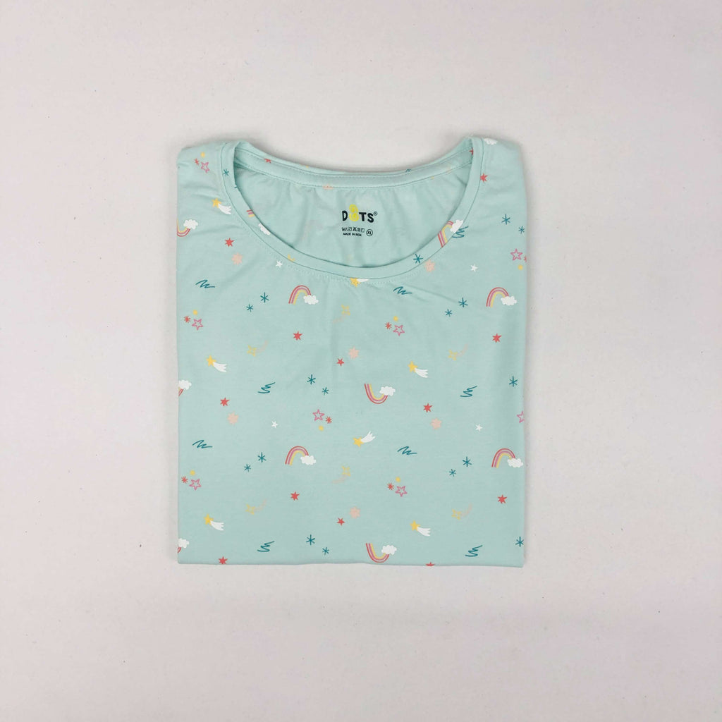 Dots Ladies Printed T-Shirt