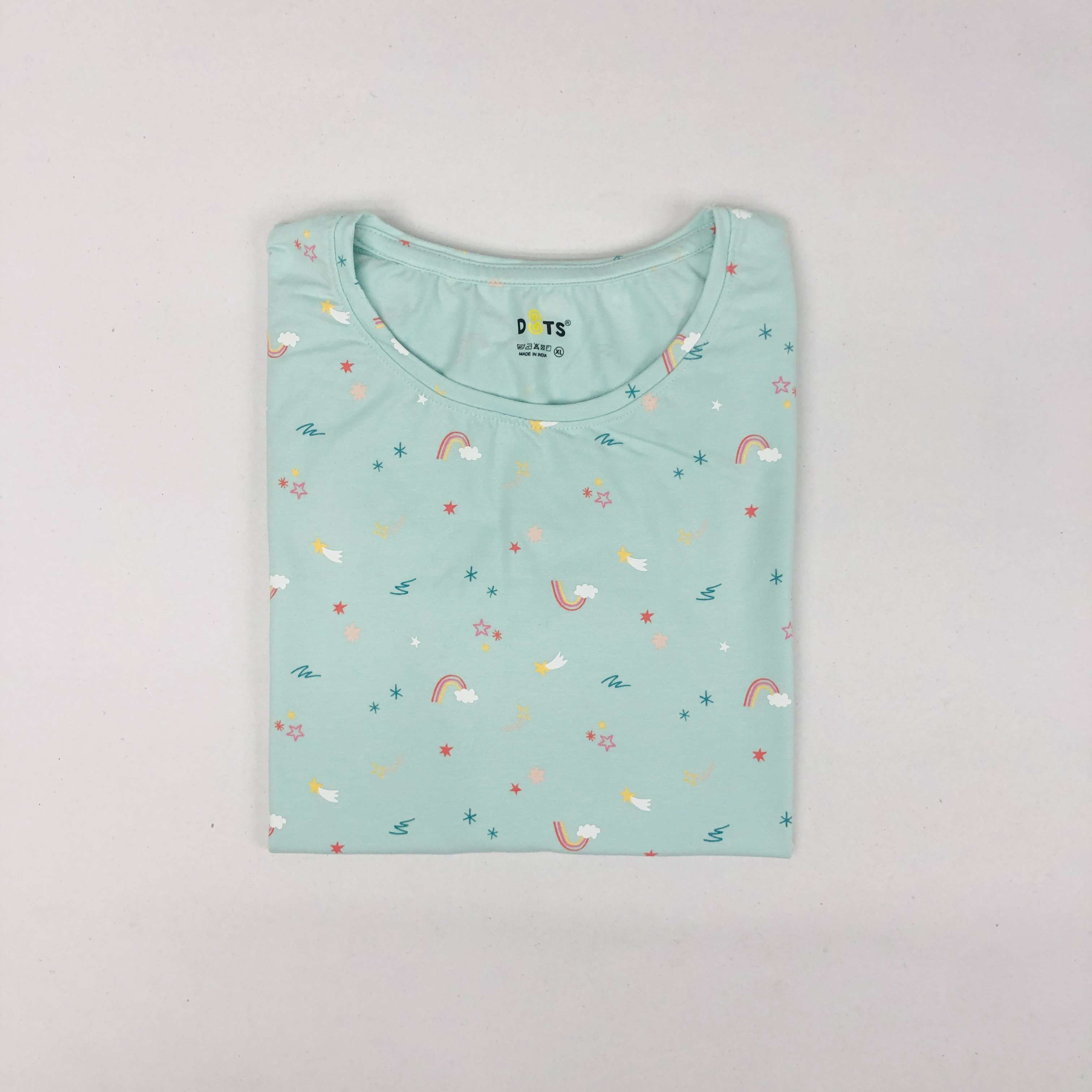 Dots Ladies Printed T-Shirt
