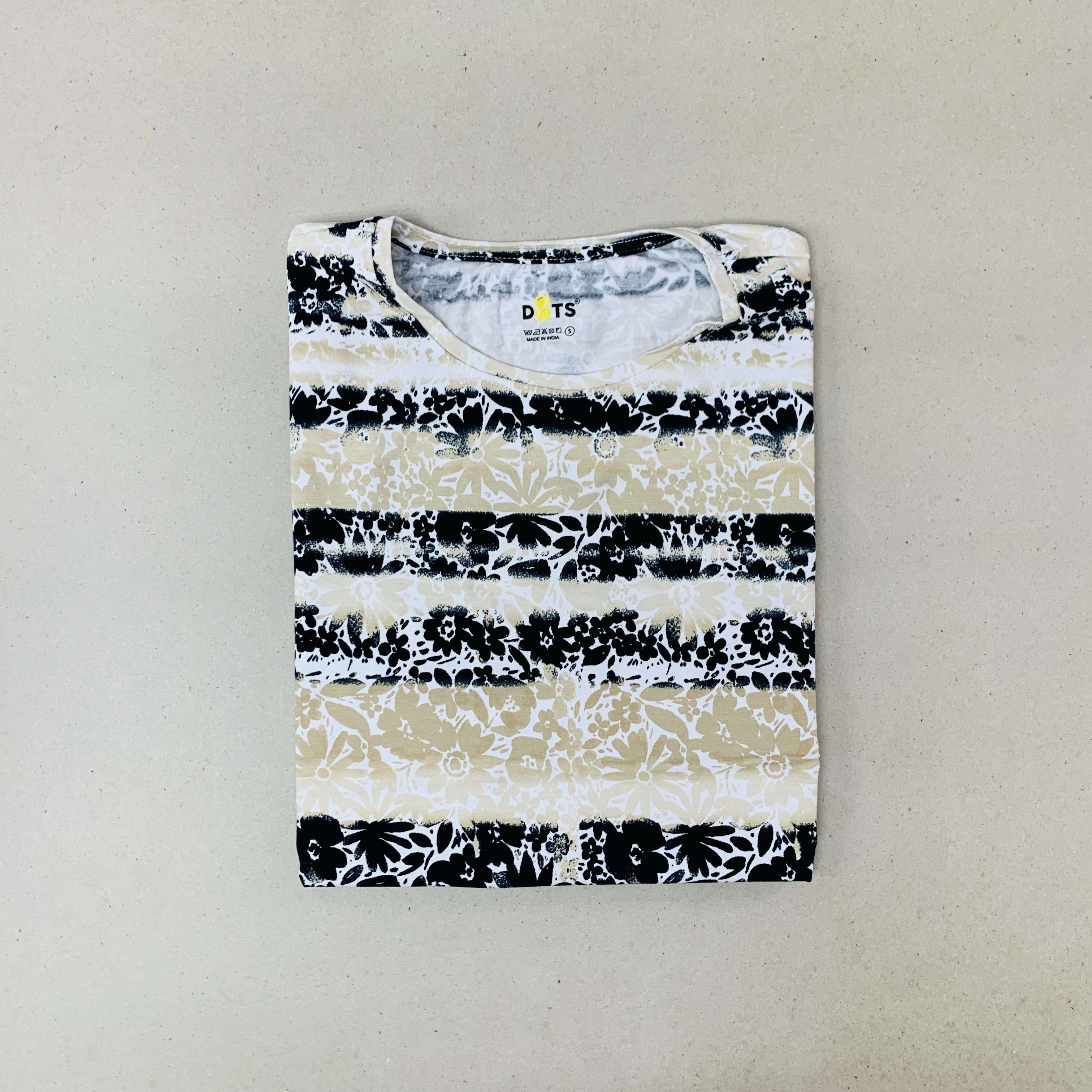 Dots Ladies Printed T-Shirt