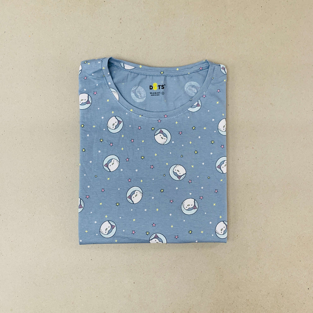 Dots Ladies Printed T-Shirt