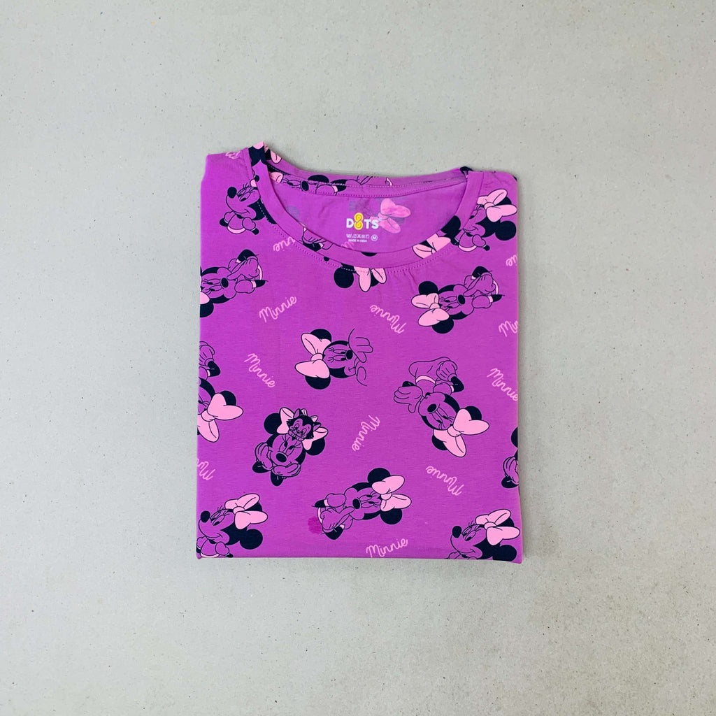 Dots Ladies Printed T-Shirt
