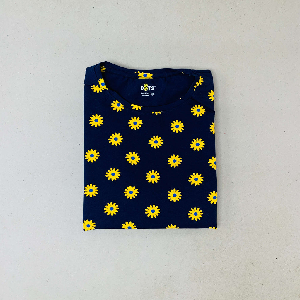 Dots Ladies Printed T-Shirt