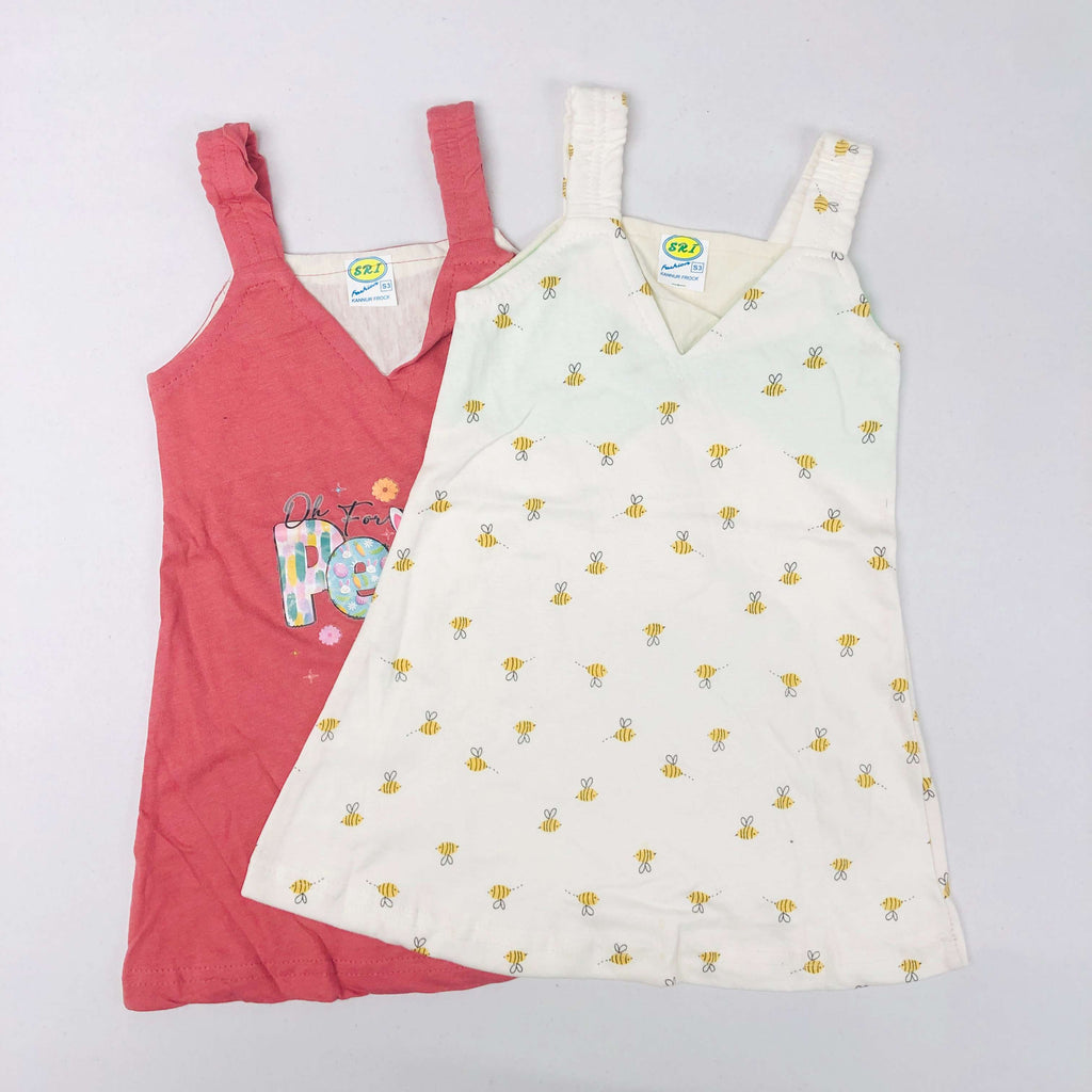 Little Star Frock Combo Pack Of 2
