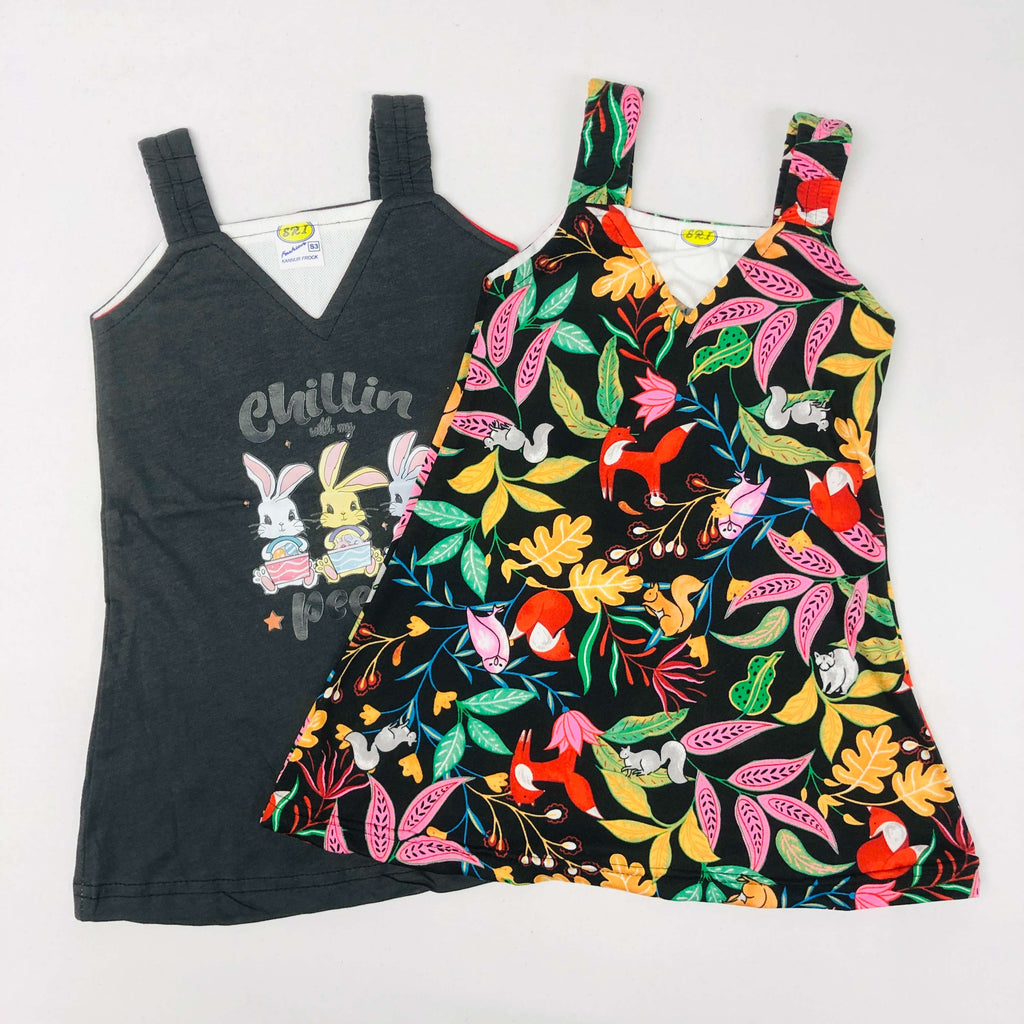 Little Star Frock Combo Pack Of 2