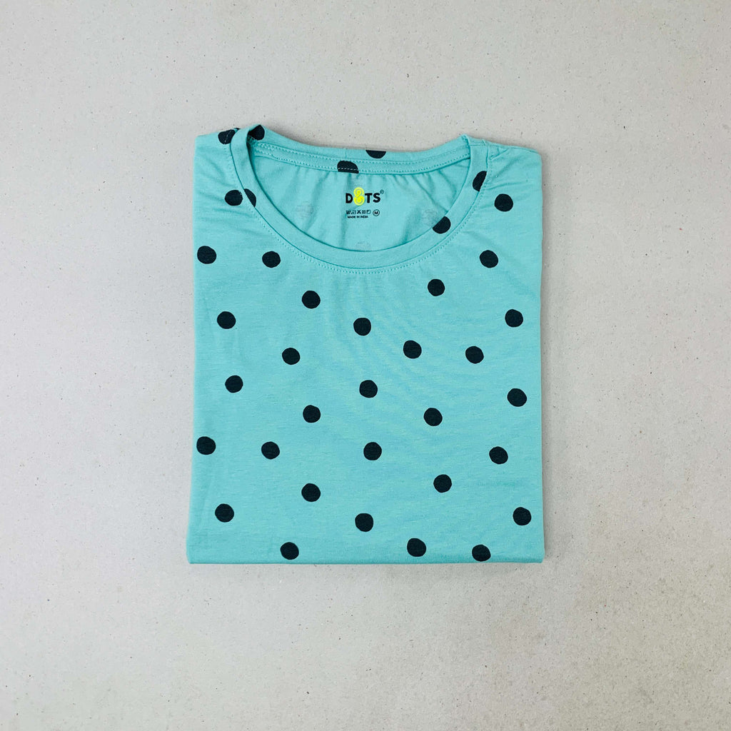 Dots Ladies Printed T-Shirt