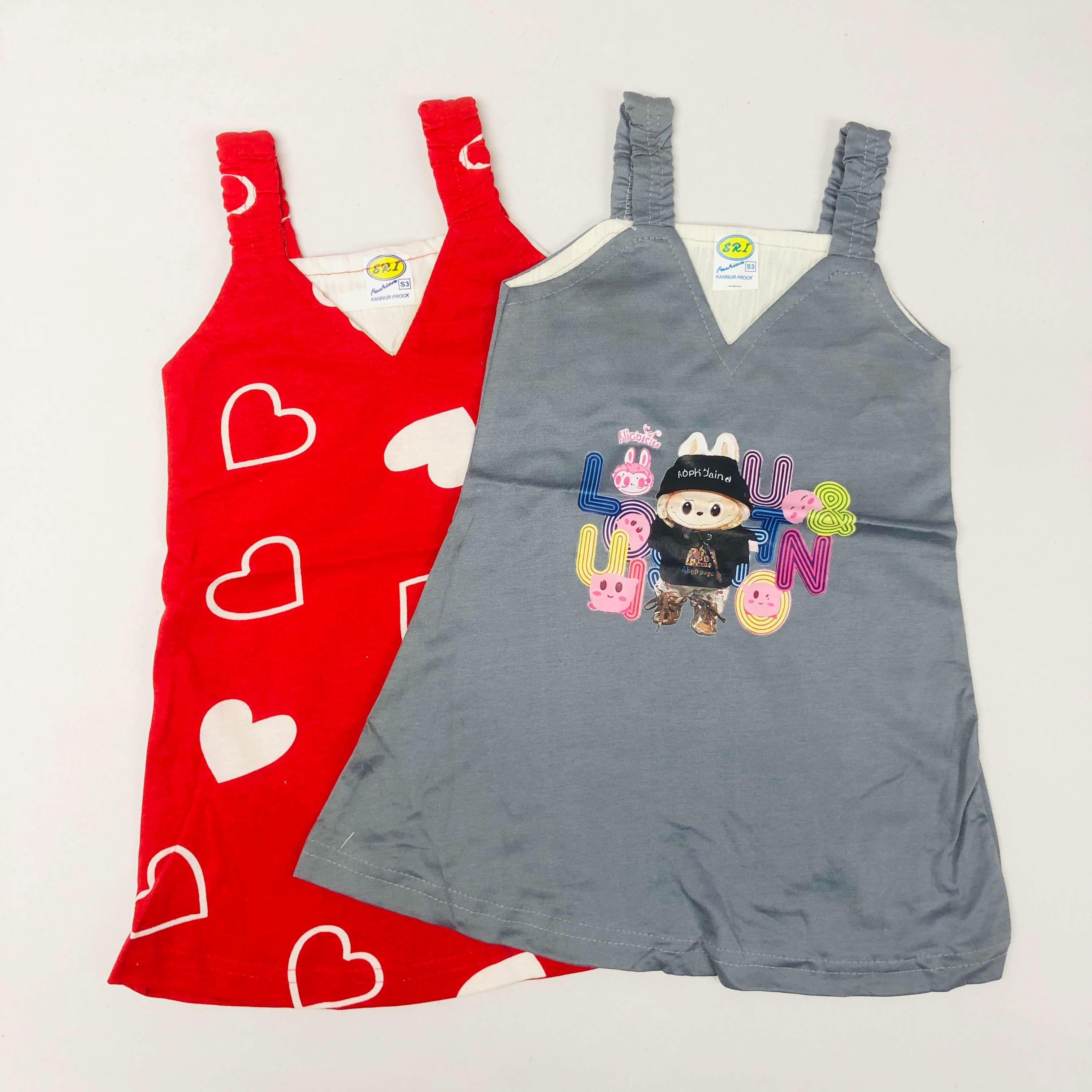 Little Star Frock Combo Pack Of 2