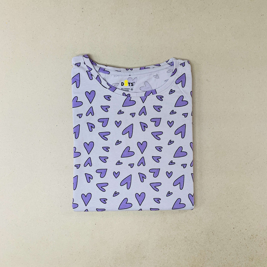 Dots Ladies Printed T-Shirt