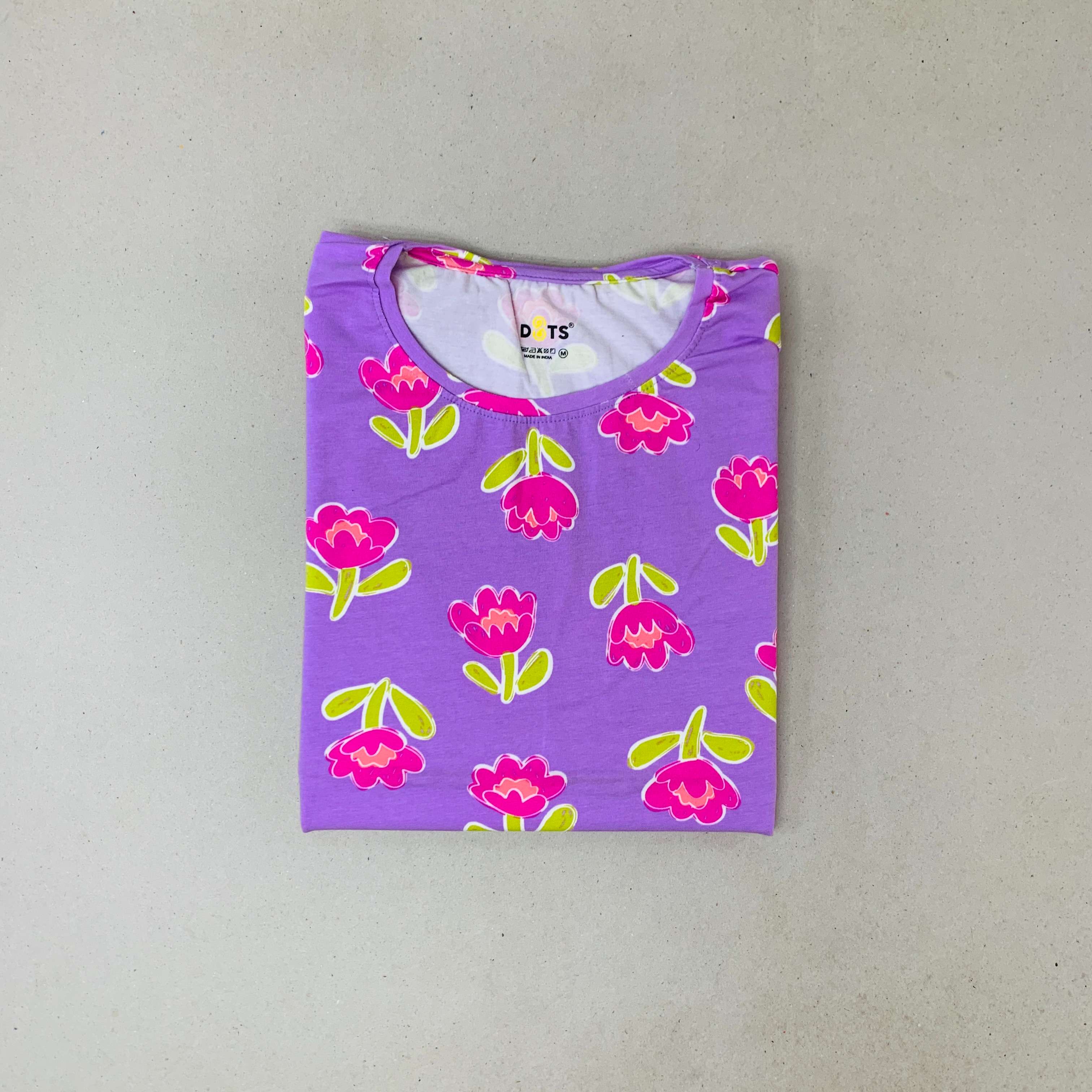 Dots Ladies Printed T-Shirt