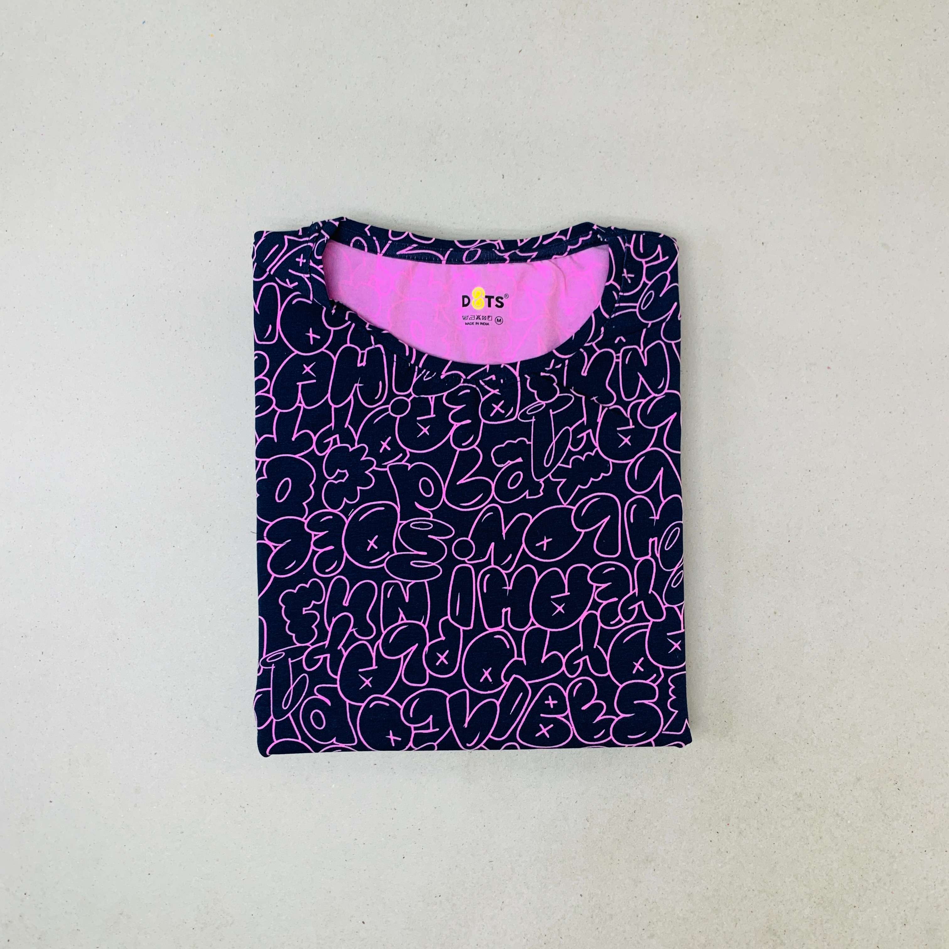 Dots Ladies Printed T-Shirt