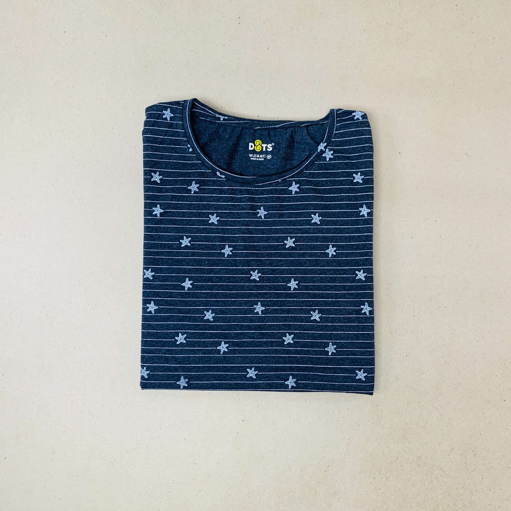 Dots Ladies Printed T-Shirt