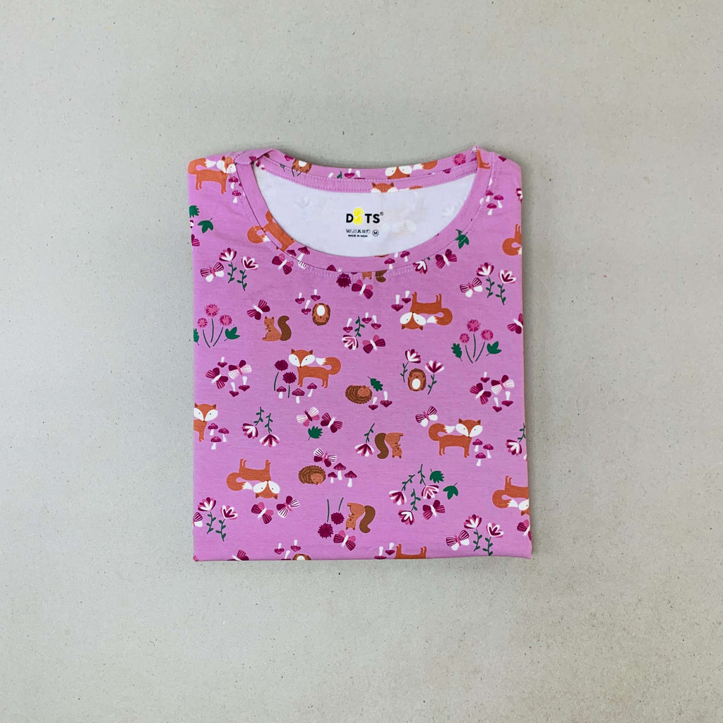 Dots Ladies Printed T-Shirt