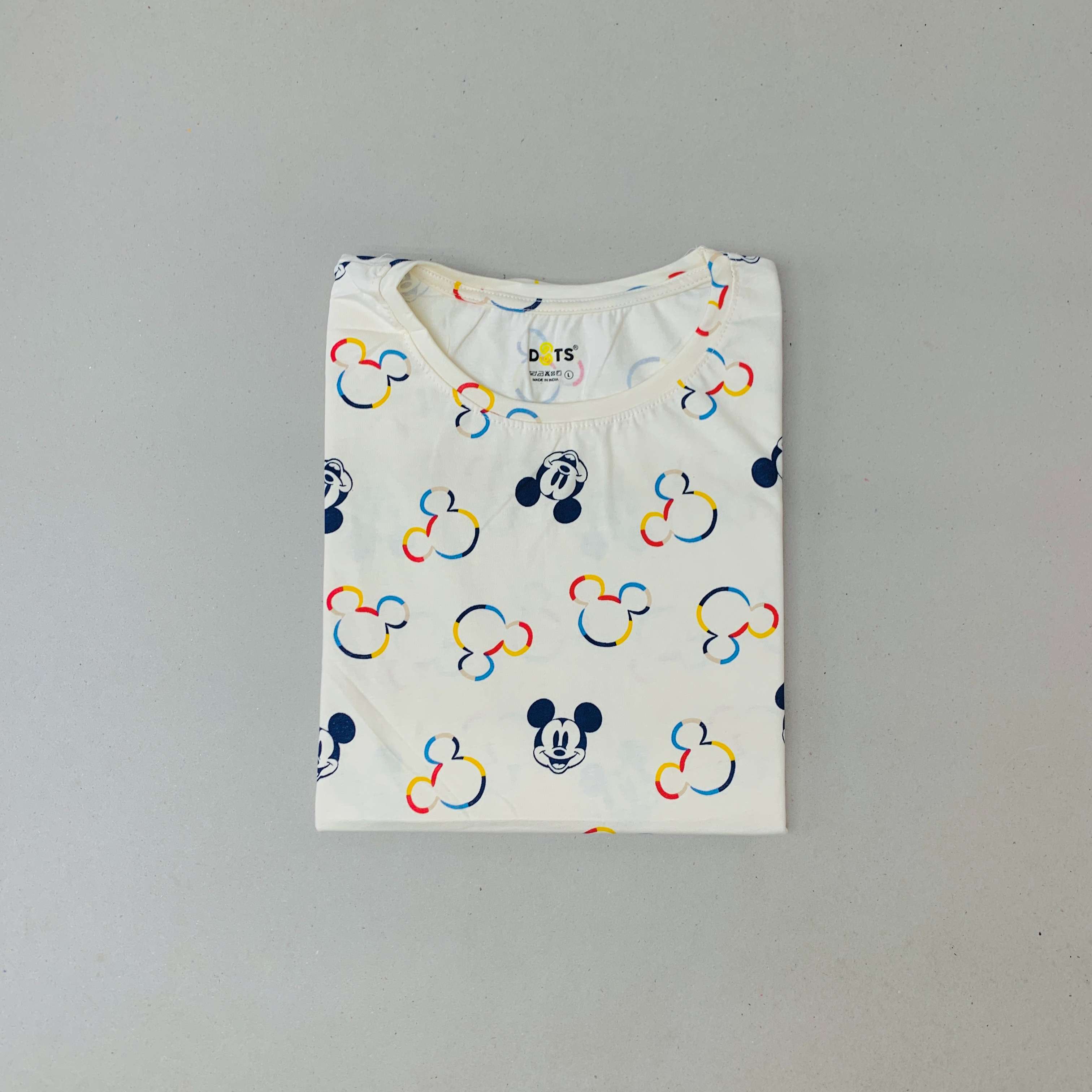 Dots Ladies Printed T-Shirt