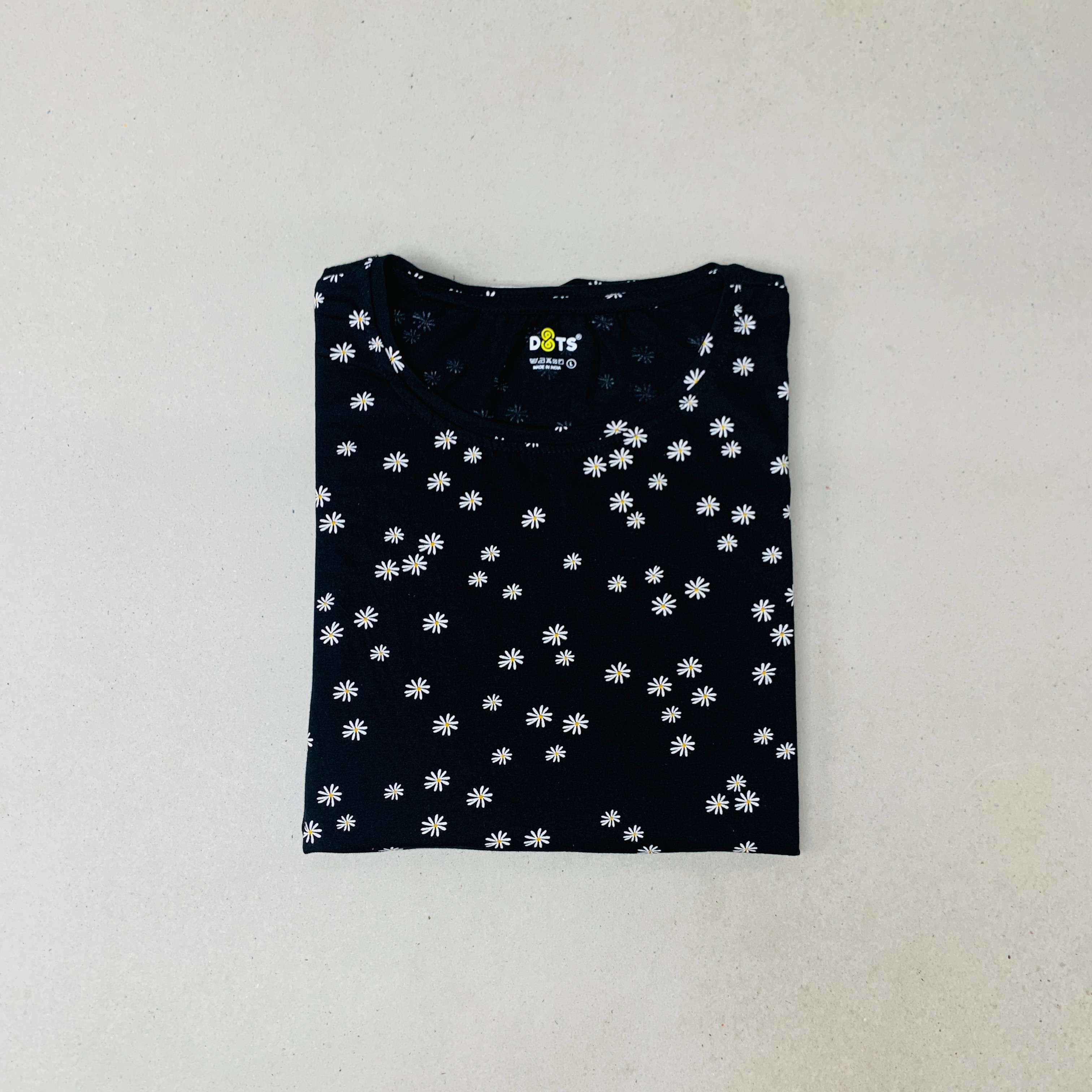 Dots Ladies Printed T-Shirt