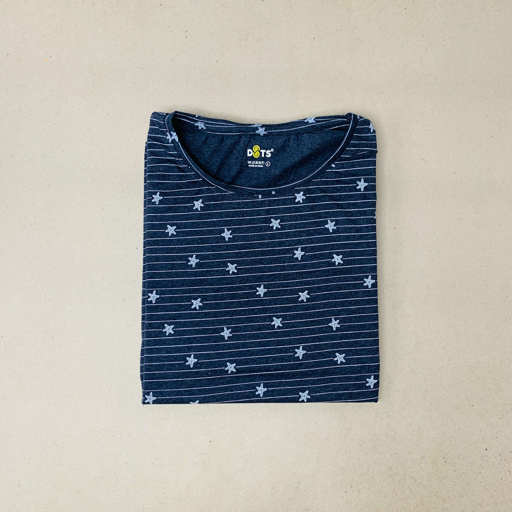 Dots Ladies Printed T-Shirt