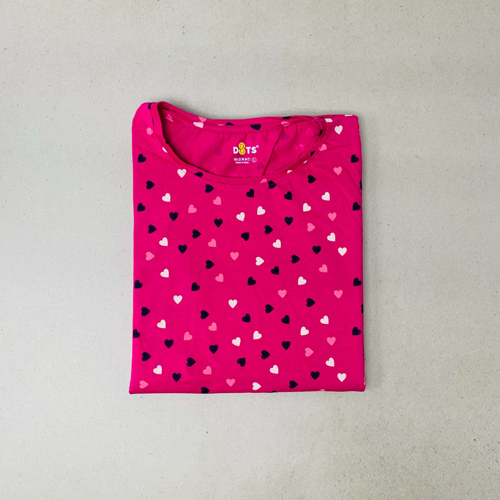 Dots Ladies Printed T-Shirt