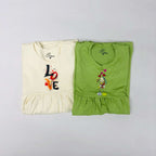 C Line Pretty Frock Combo Pack Of 2