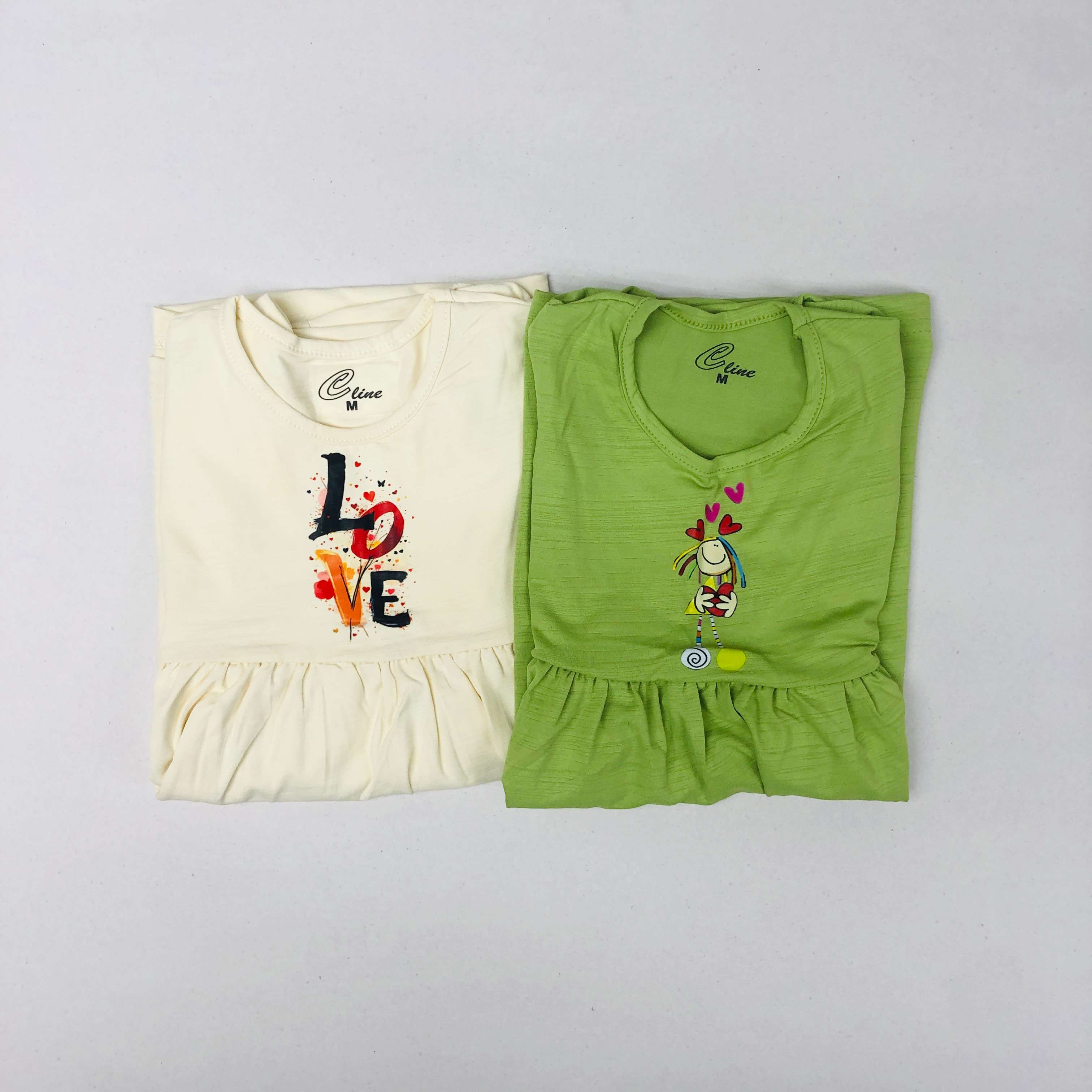 C Line Pretty Frock Combo Pack Of 2