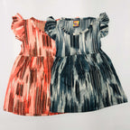 Misty Bloom Frock Pack Of 2 (9M-12M)