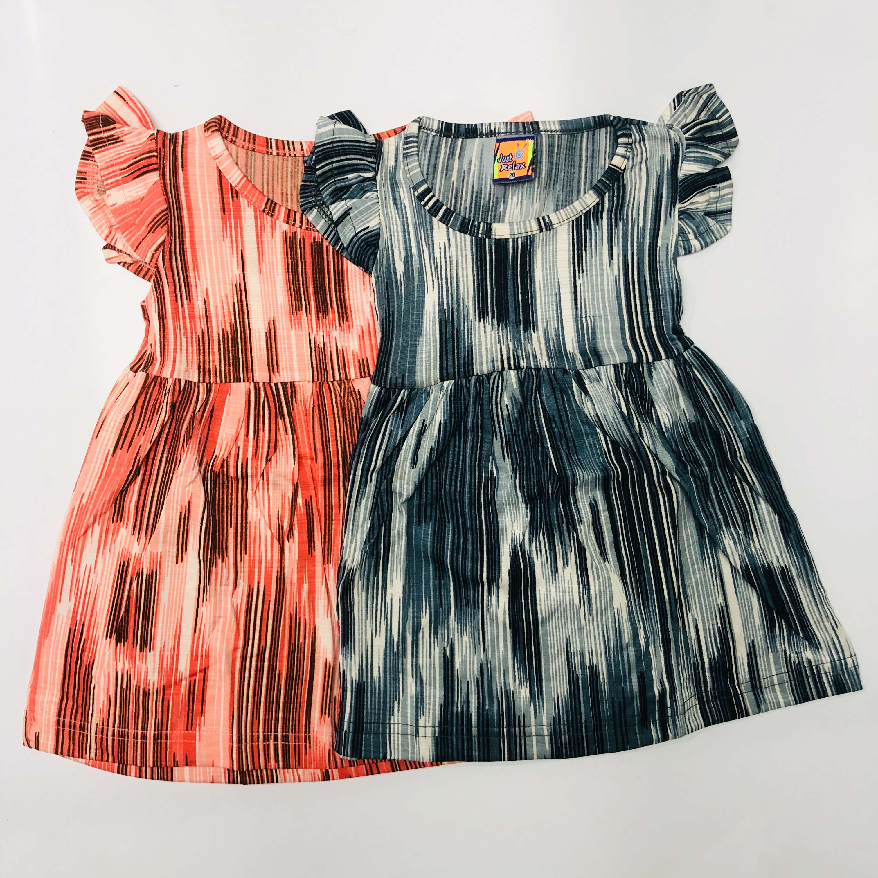Misty Bloom Frock Pack Of 2 (9M-12M)