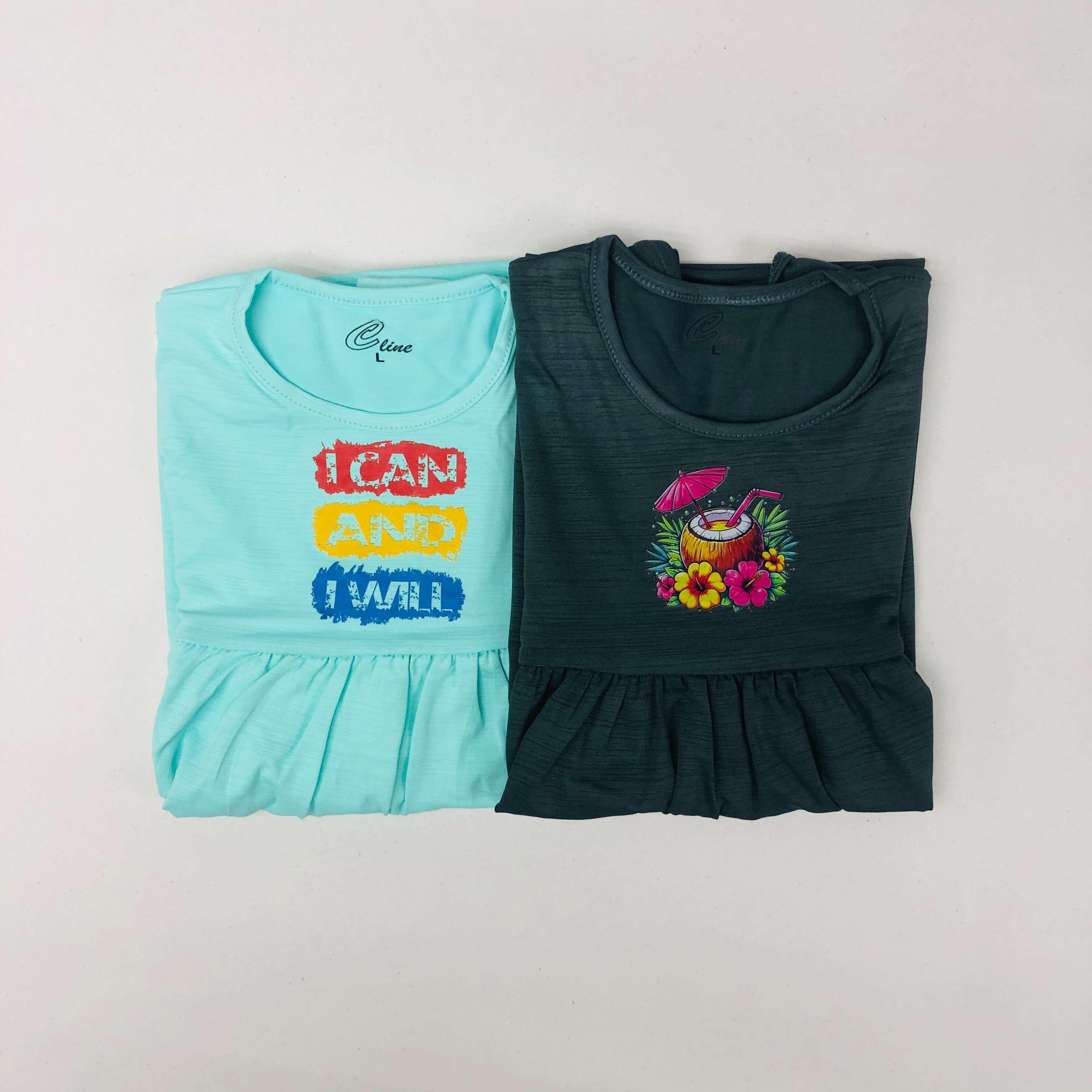 C Line Pretty Frock Combo Pack Of 2