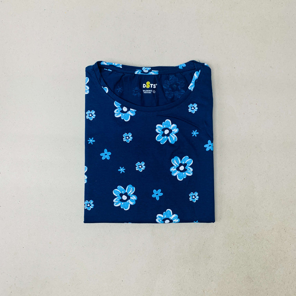 Dots Ladies Printed T-Shirt