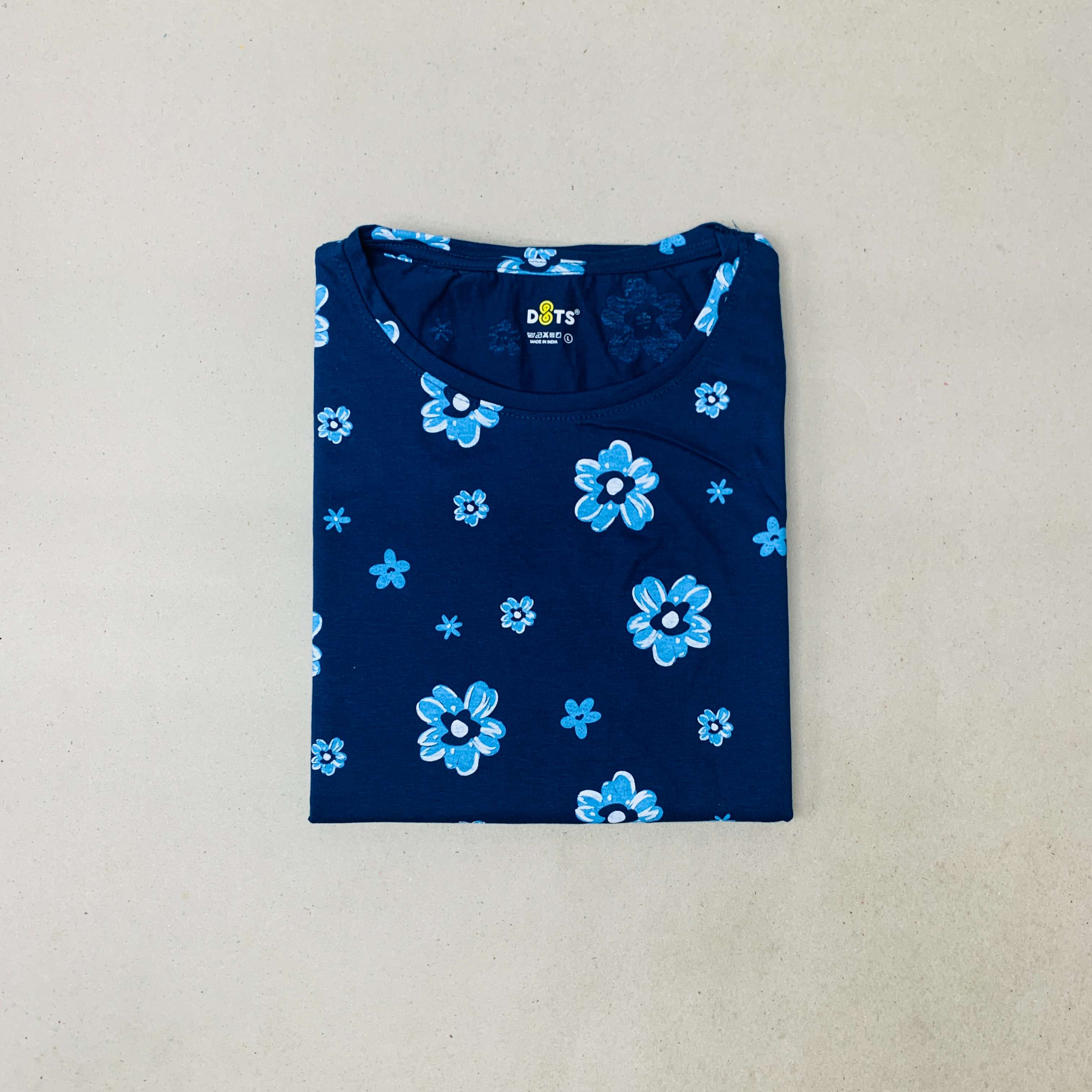 Dots Ladies Printed T-Shirt