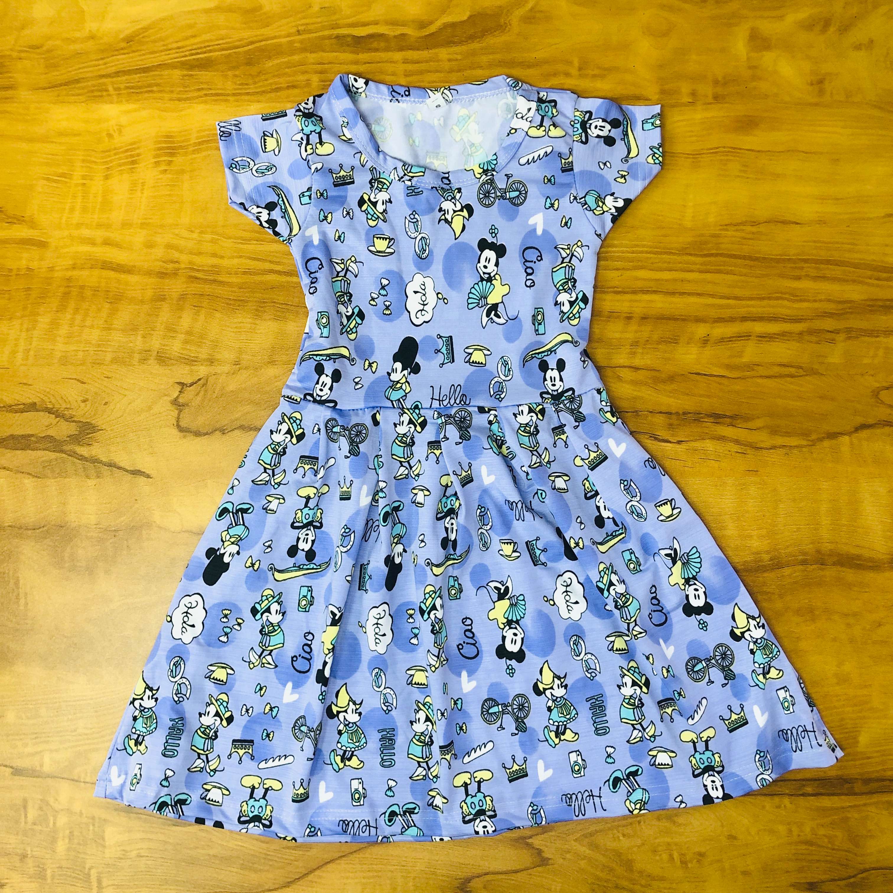 Mini Blossom Frock Combo Pack Of 2
