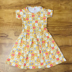 Mini Blossom Frock Combo Pack Of 2