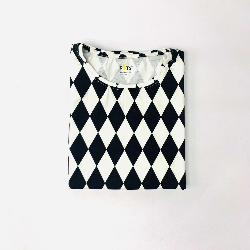 Dots Ladies Printed T-Shirt