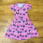 Mini Blossom Frock Combo Pack Of 2