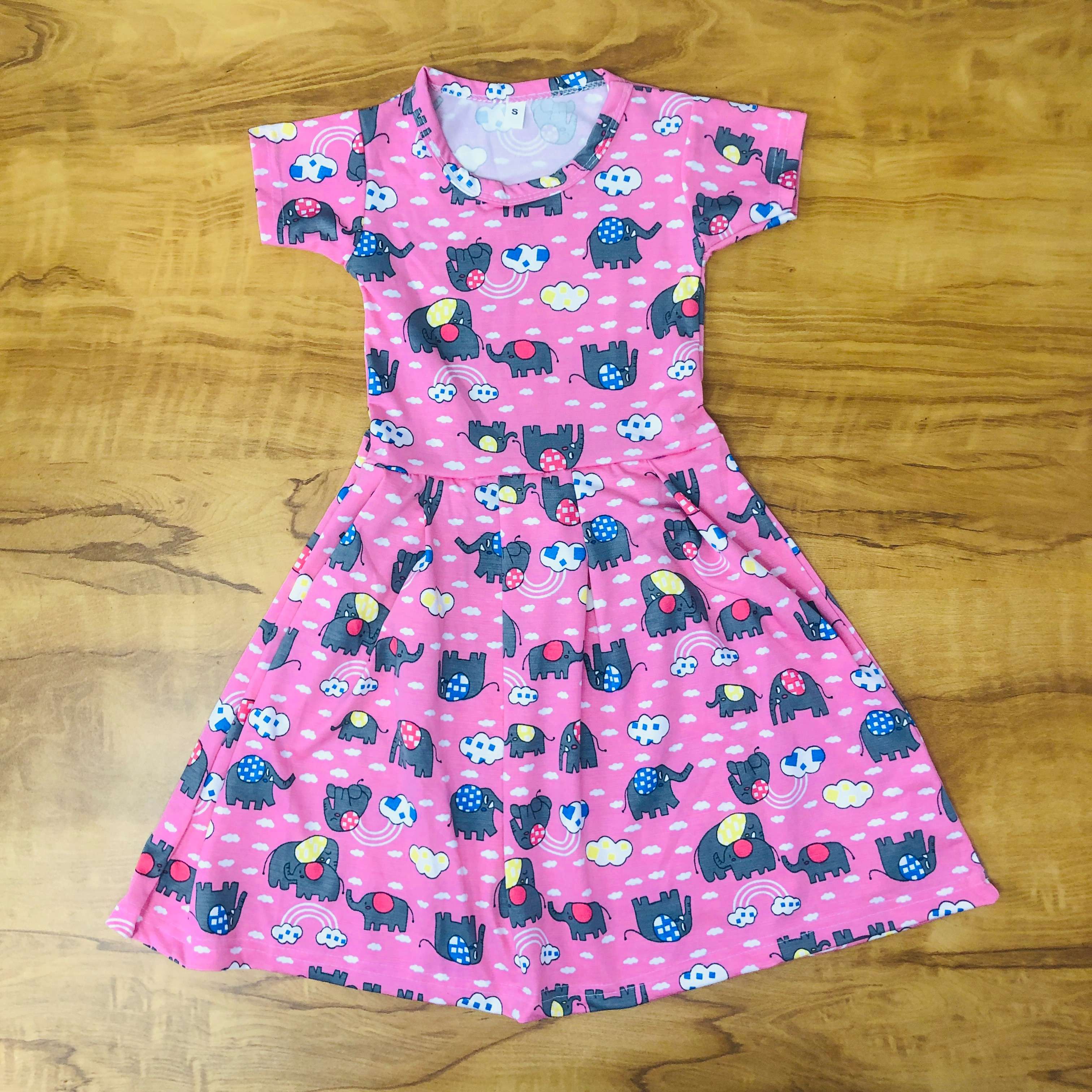 Mini Blossom Frock Combo Pack Of 2