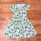 Mini Blossom Frock Combo Pack Of 2