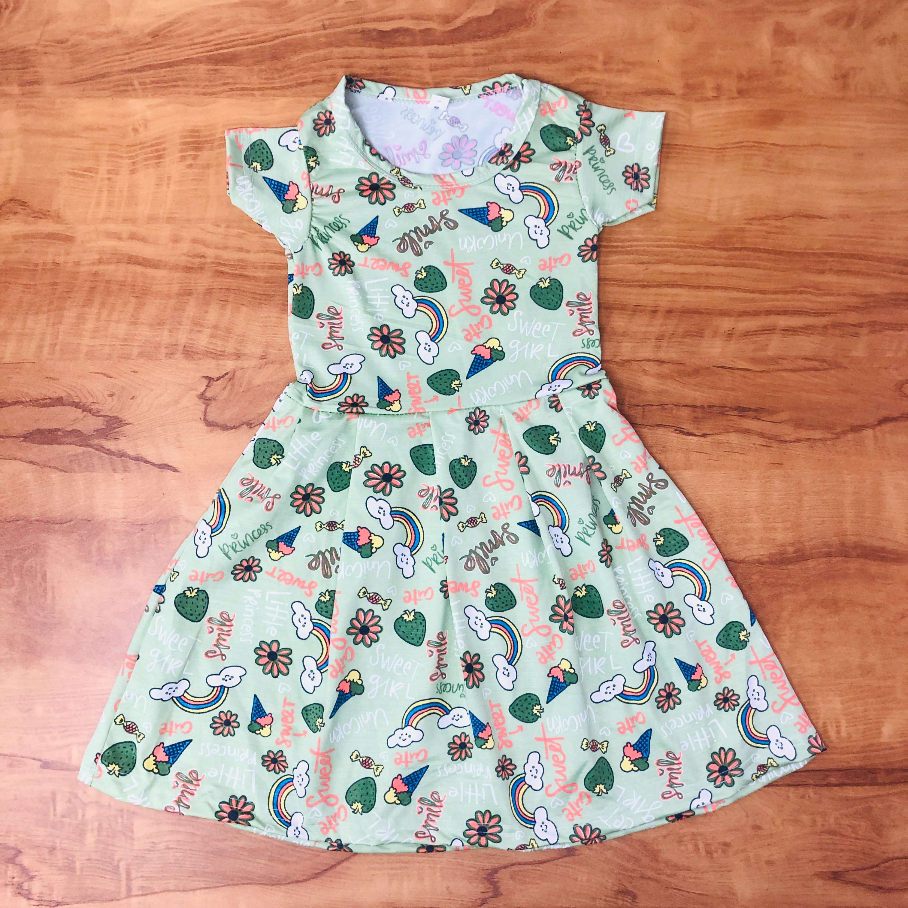 Mini Blossom Frock Combo Pack Of 2