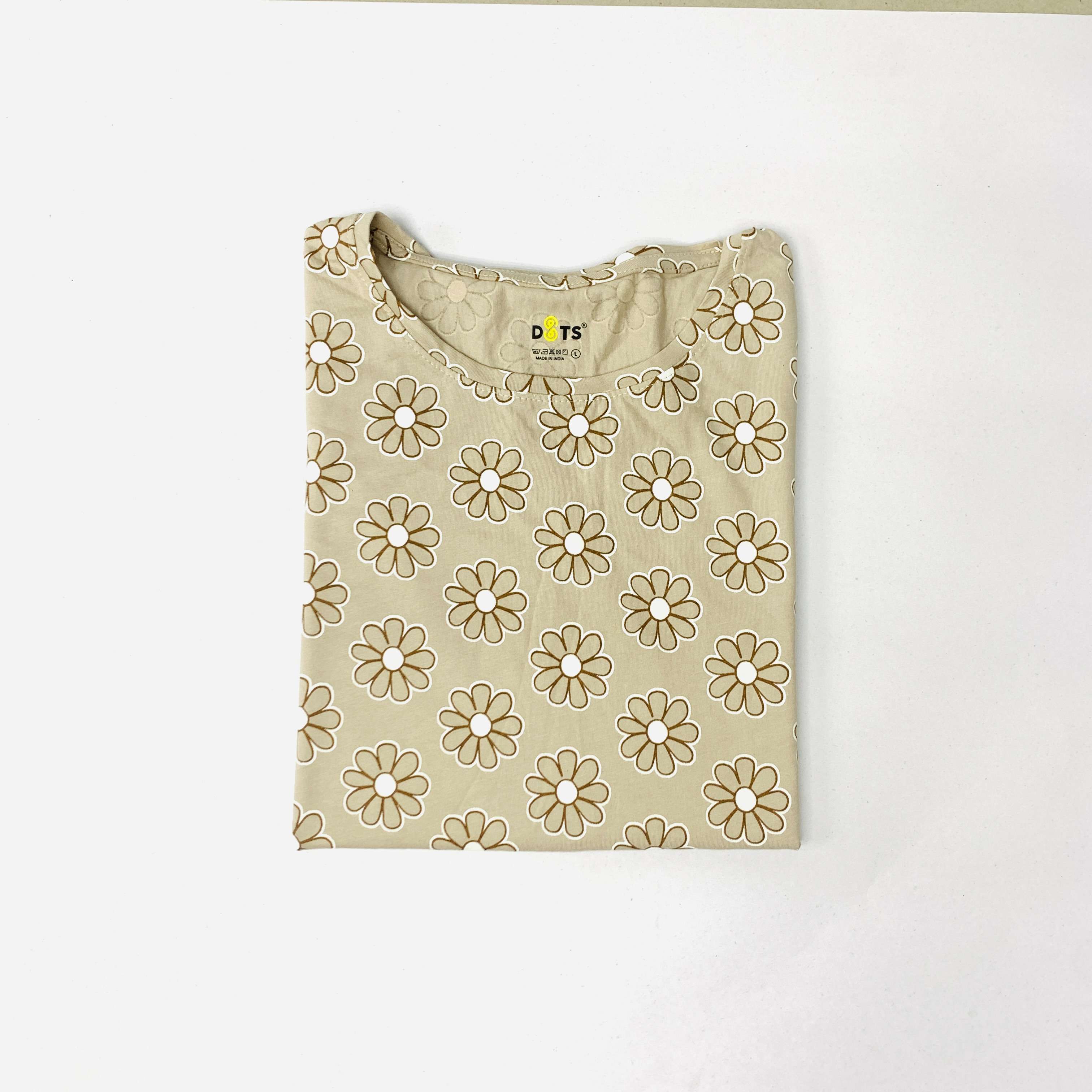 Dots Ladies Printed T-Shirt