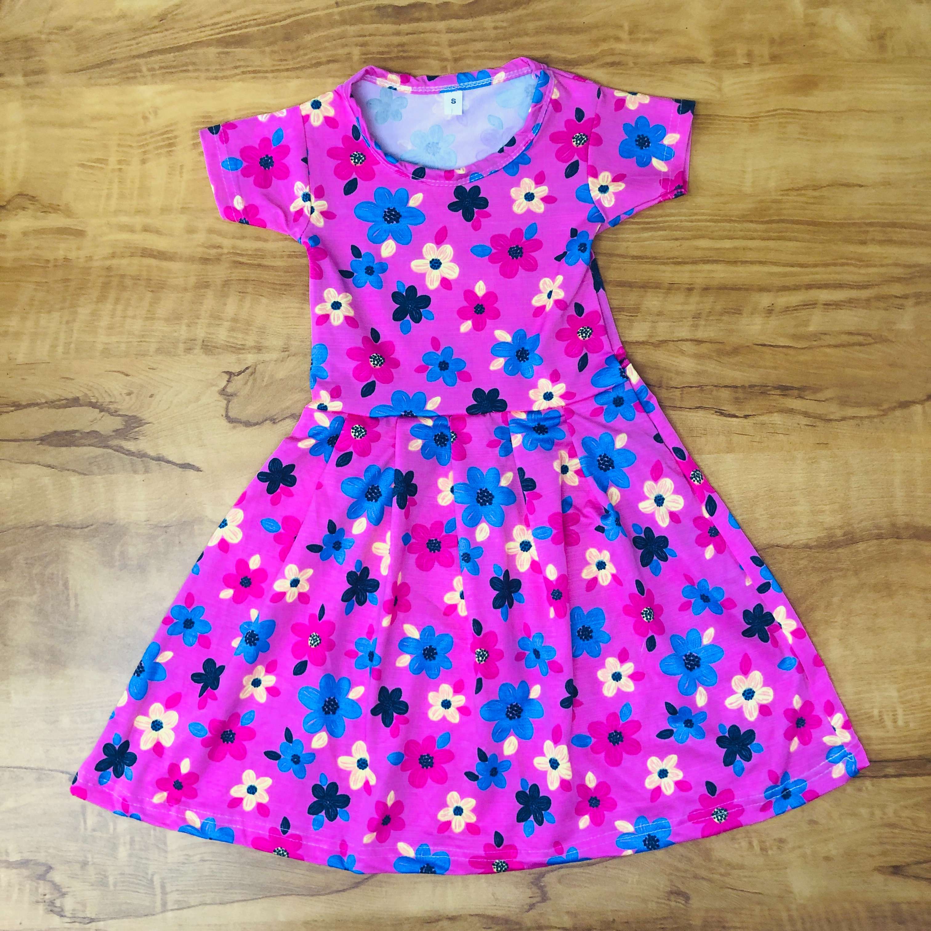 Mini Blossom Frock Combo Pack Of 2