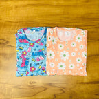 Mini Blossom Frock Combo Pack Of 2