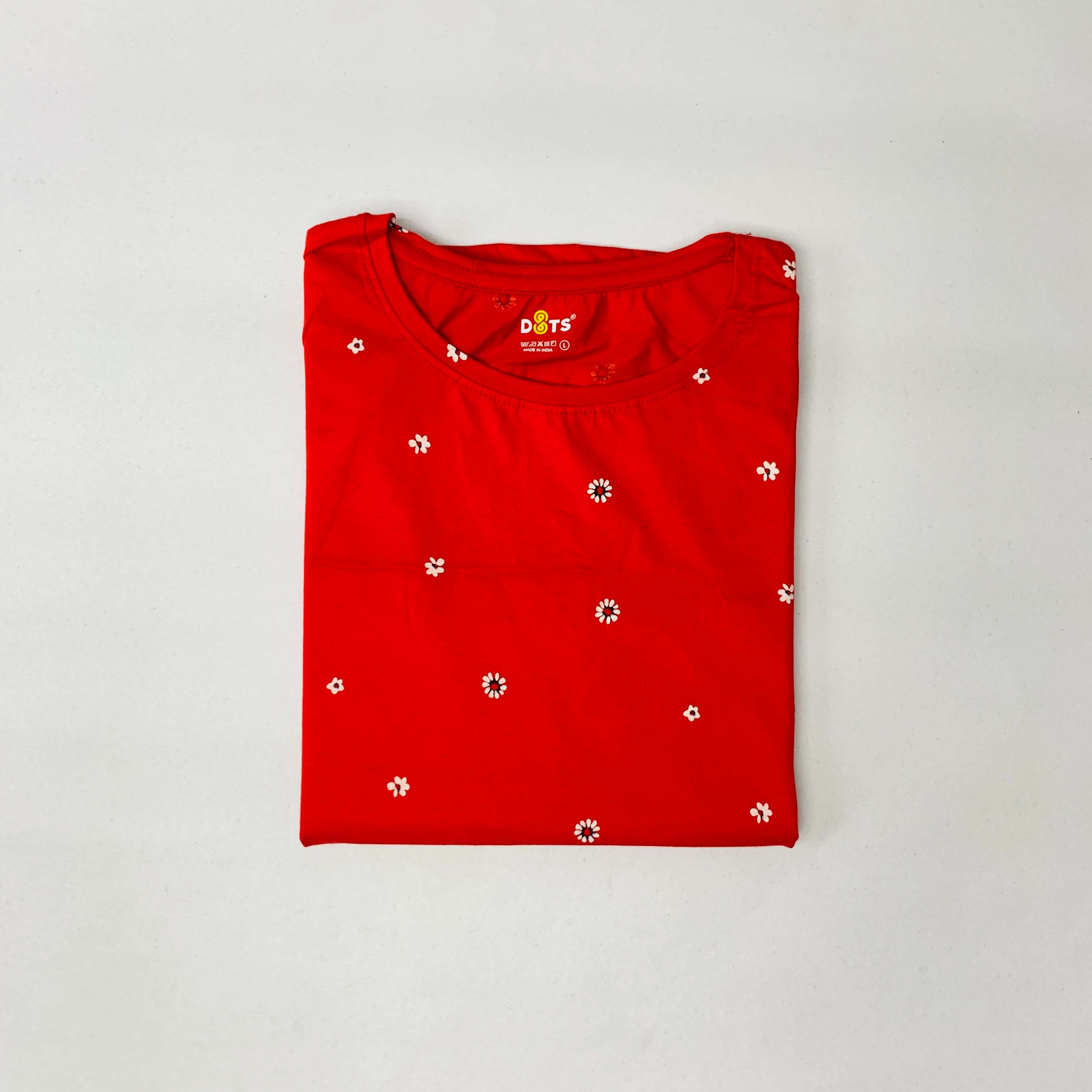 Dots Ladies Printed T-Shirt