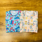 Mini Blossom Frock Combo Pack Of 2