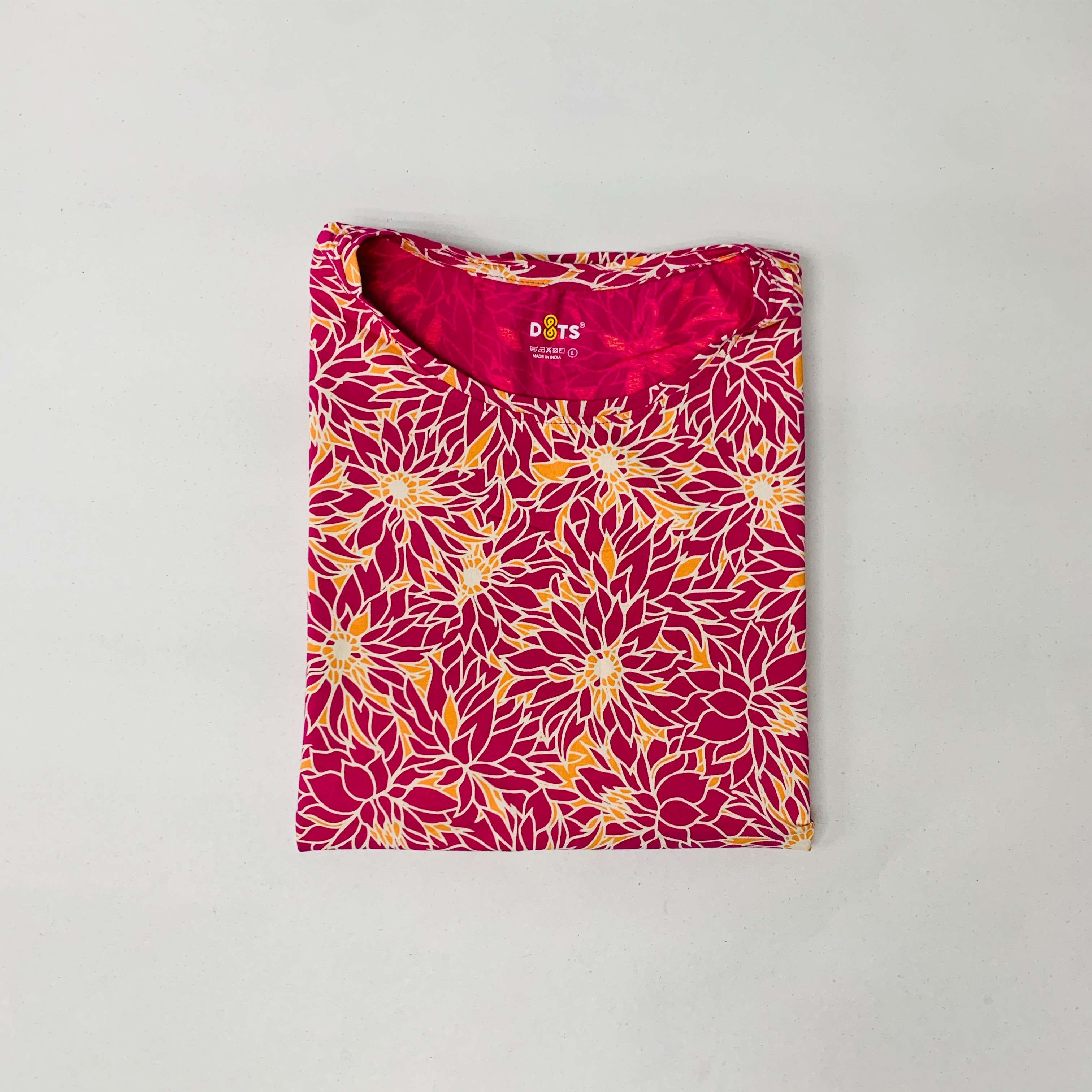 Dots Ladies Printed T-Shirt