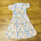Mini Blossom Frock Combo Pack Of 2