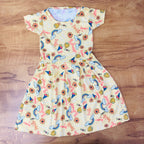 Mini Blossom Frock Combo Pack Of 2
