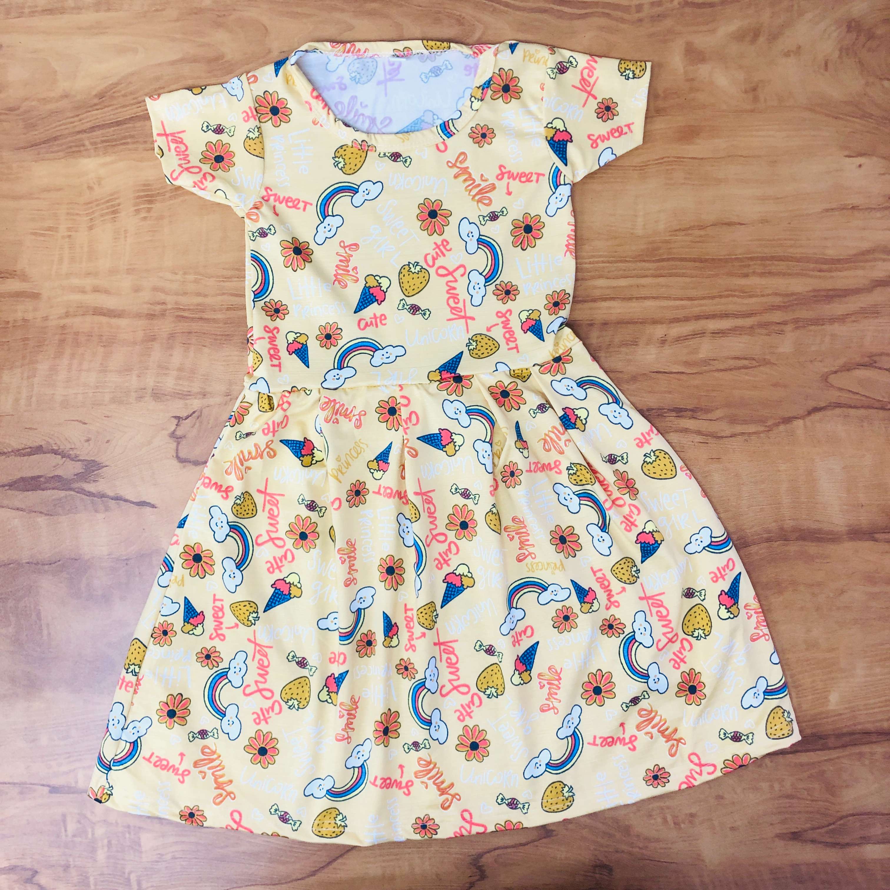 Mini Blossom Frock Combo Pack Of 2
