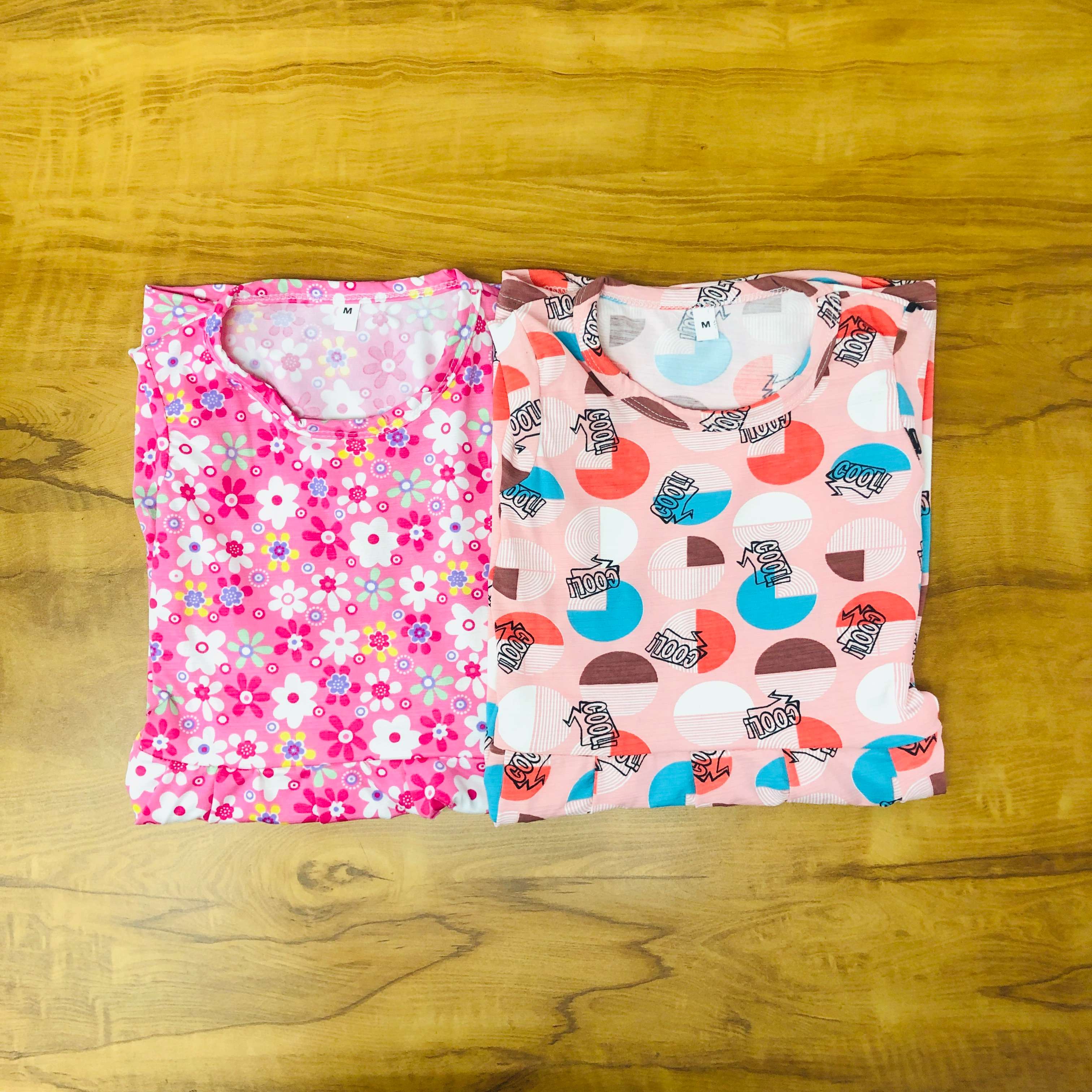 Mini Blossom Frock Combo Pack Of 2