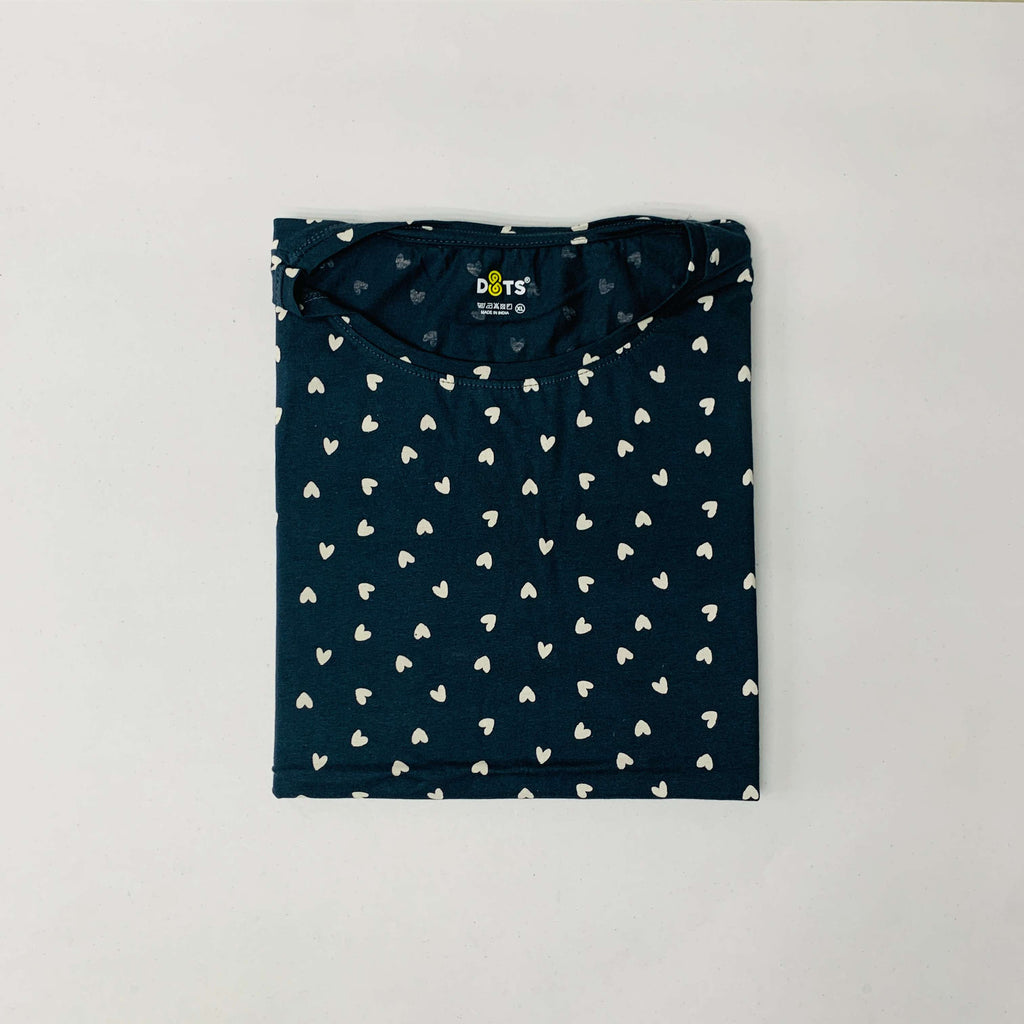 Dots Ladies Printed T-Shirt