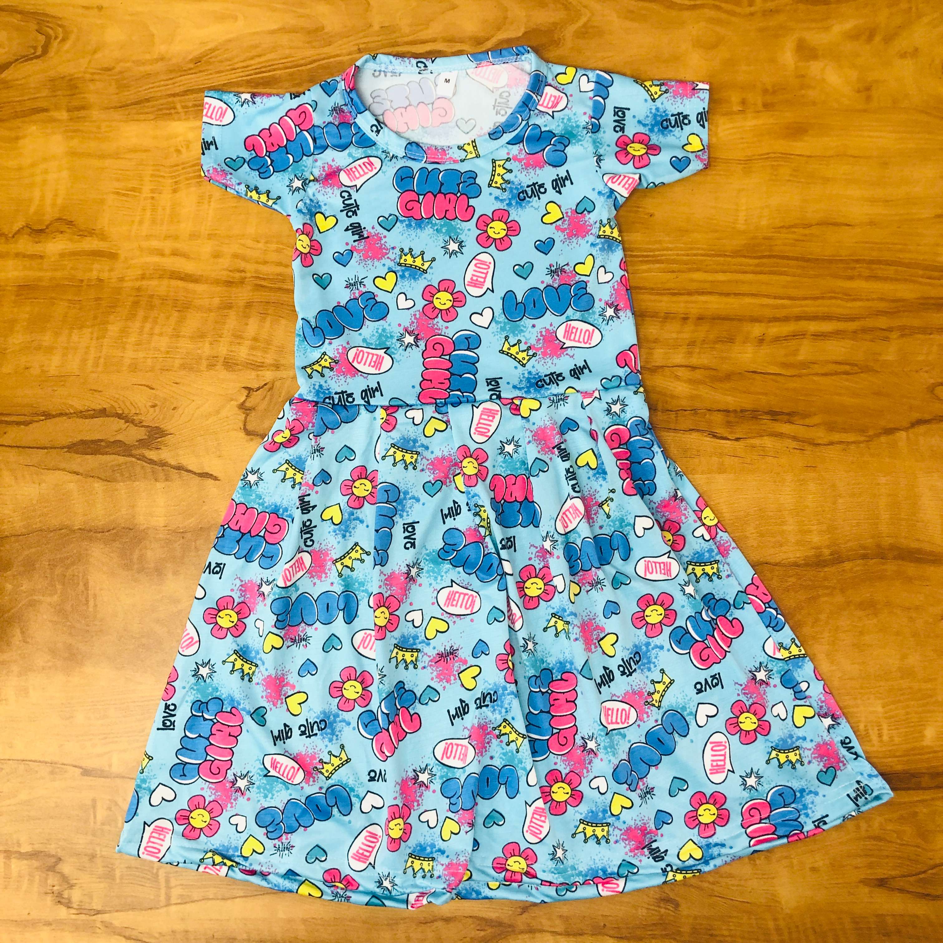 Mini Blossom Frock Combo Pack Of 2