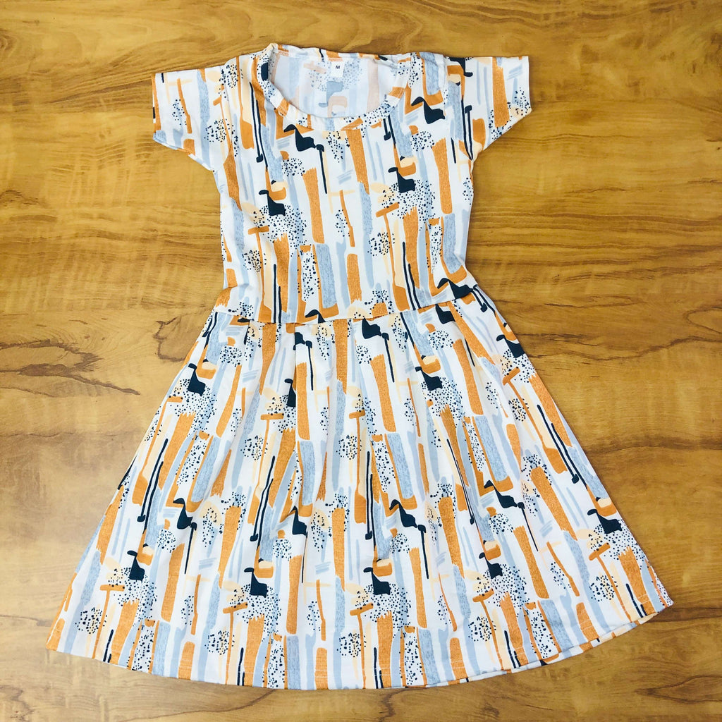 Mini Blossom Frock Combo Pack Of 2