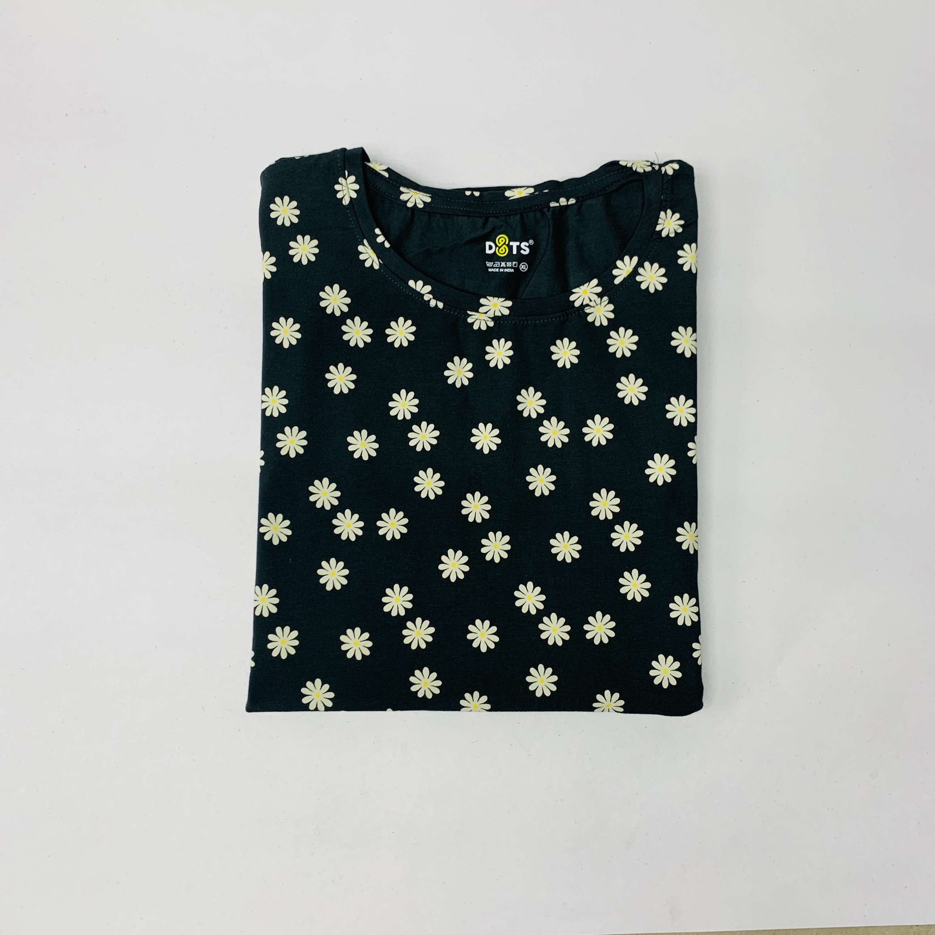 Dots Ladies Printed T-Shirt