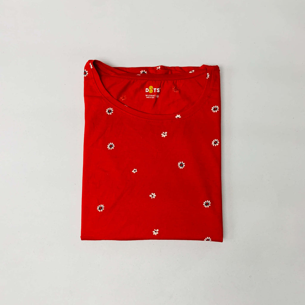 Dots Ladies Printed T-Shirt